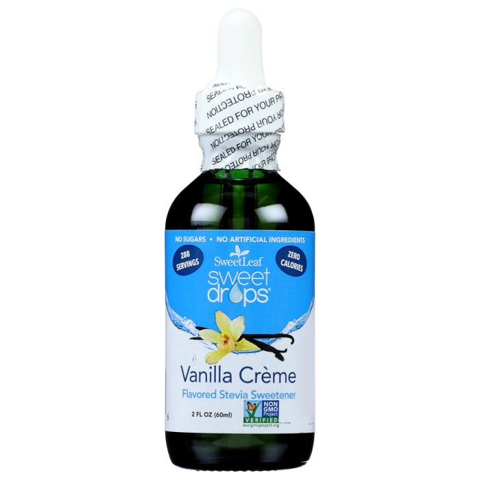 SWEETLEAF: Vanilla Creme Sweet Drops, 2 oz