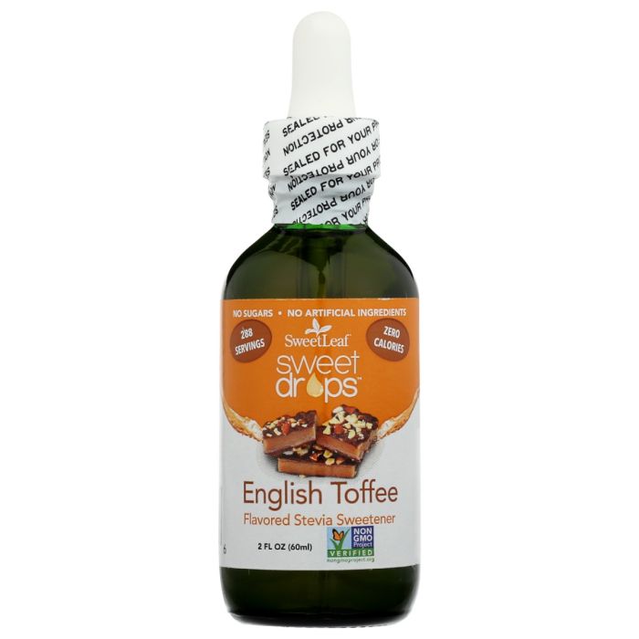 SWEETLEAF: English Toffee Sweet Drops, 2 oz