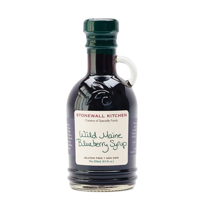 STONEWALL KITCHEN: Wild Maine Blueberry Syrup, 8.5 oz
