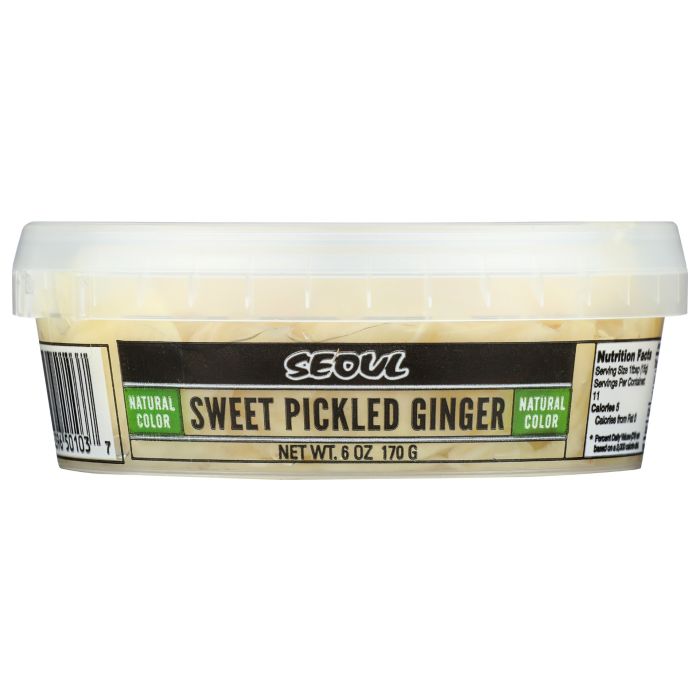 SEOUL: Sweet Pickled Ginger, 6 oz