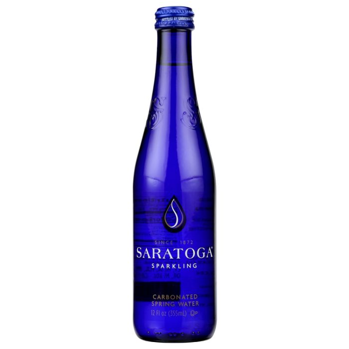 SARATOGA: Sparkling Spring Water, 12 fo