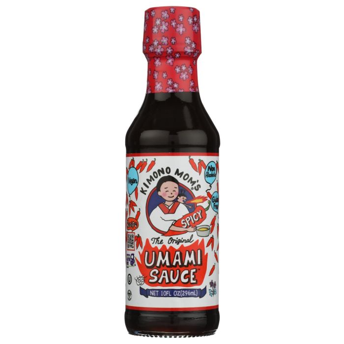 SAN J: Kimono Mom Spicy Umami Sauce, 10 oz