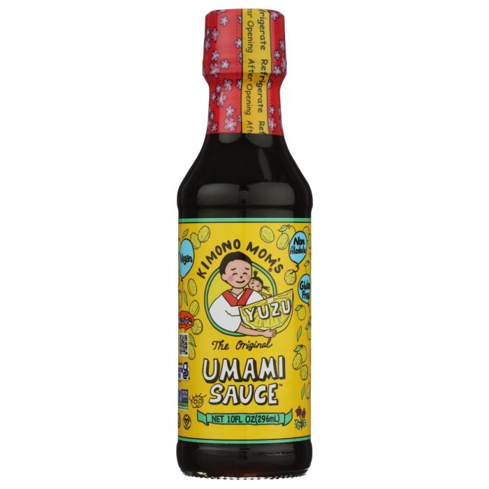 SAN J: Kimono Mom Yuzu Umami Sauce, 10 oz