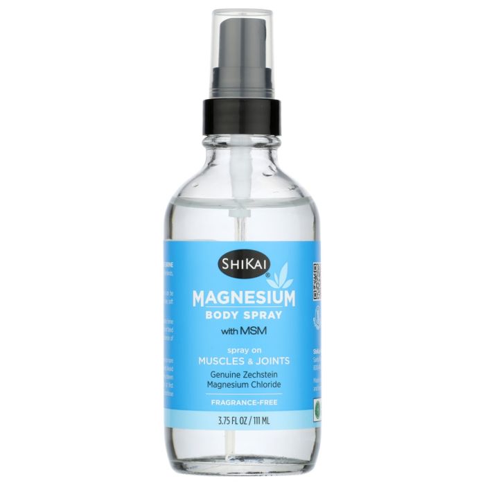 SHIKAI: Magnesium Body Spray, 3.75 fo
