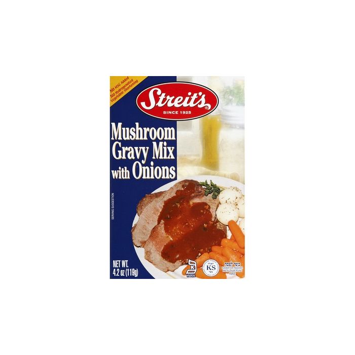 STREITS: Mushroom Gravy Onion Mix, 4.2 oz