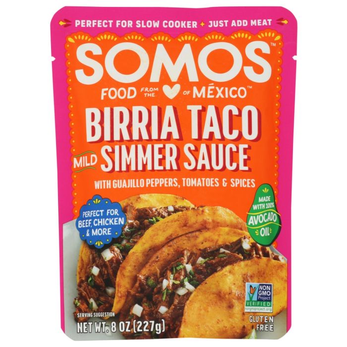 SOMOS: Birria Taco Simmer Sauce, 8 oz