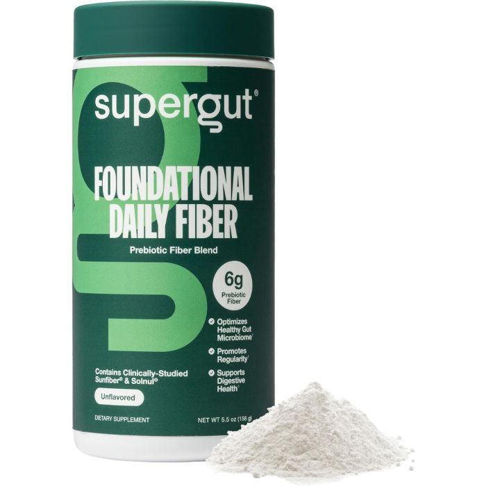 SUPERGUT: Foundational Daily Fiber, 5.5 oz
