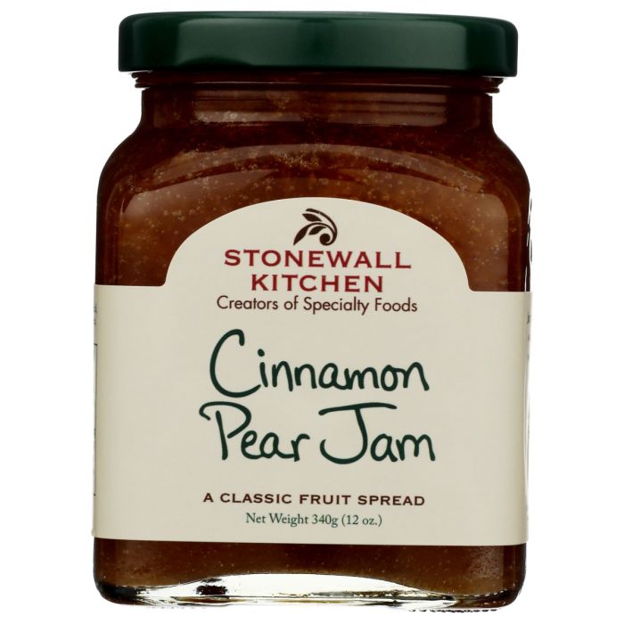STONEWALL KITCHEN: Cinnamon Pear Jam, 12 oz