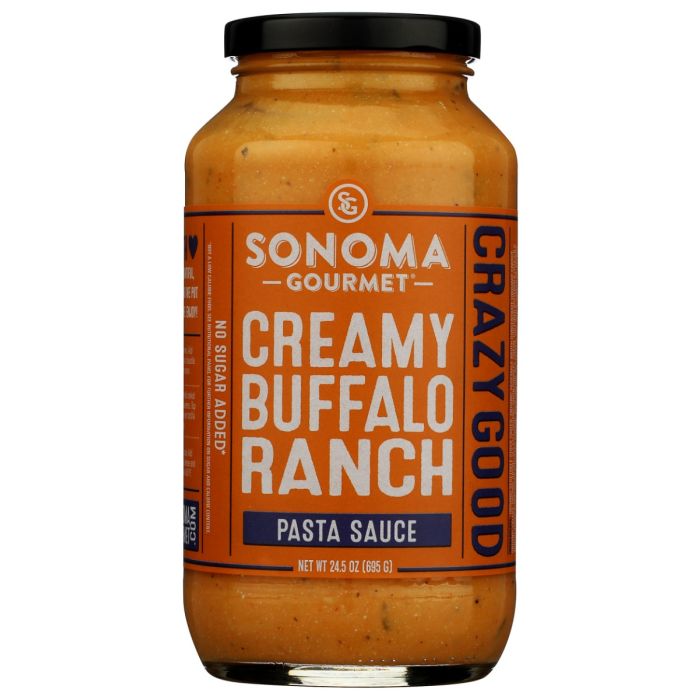 SONOMA GOURMET: Creamy Buffalo Ranch Pasta Sauce, 24.5 oz