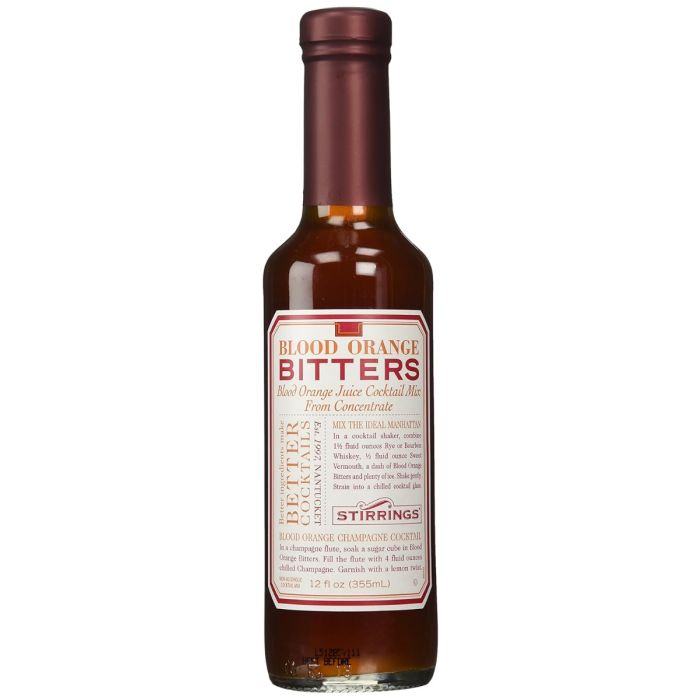 STIRRINGS: Blood Orange Bitters, 12 oz