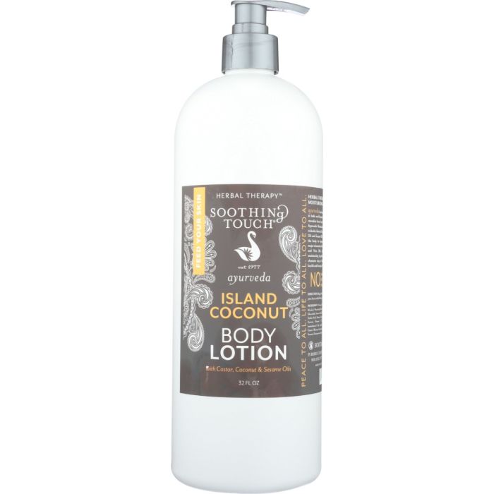 SOOTHING TOUCH: Island Coconut Body Lotion, 32 oz