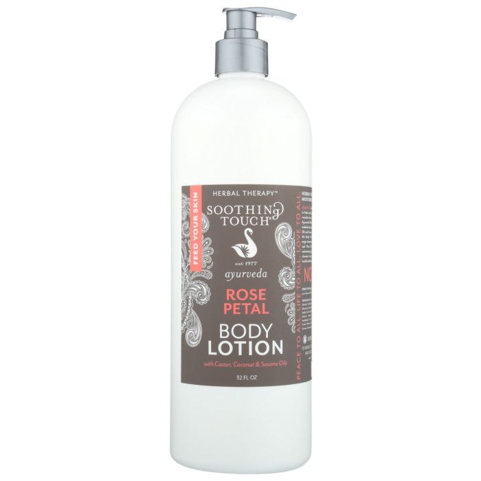 SOOTHING TOUCH: Rose Petal Body Lotion, 32 oz
