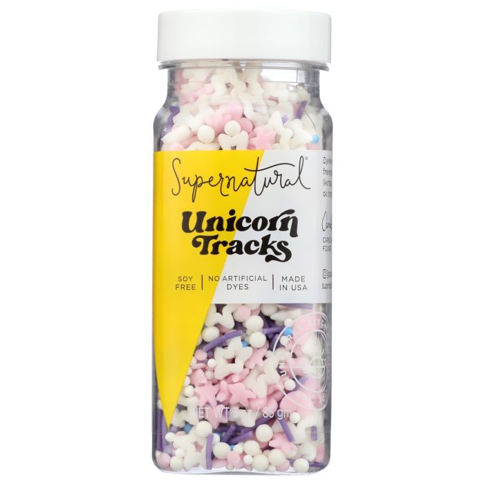 SUPERNATURAL: Unicorn Tracks Sprinkles, 3 oz