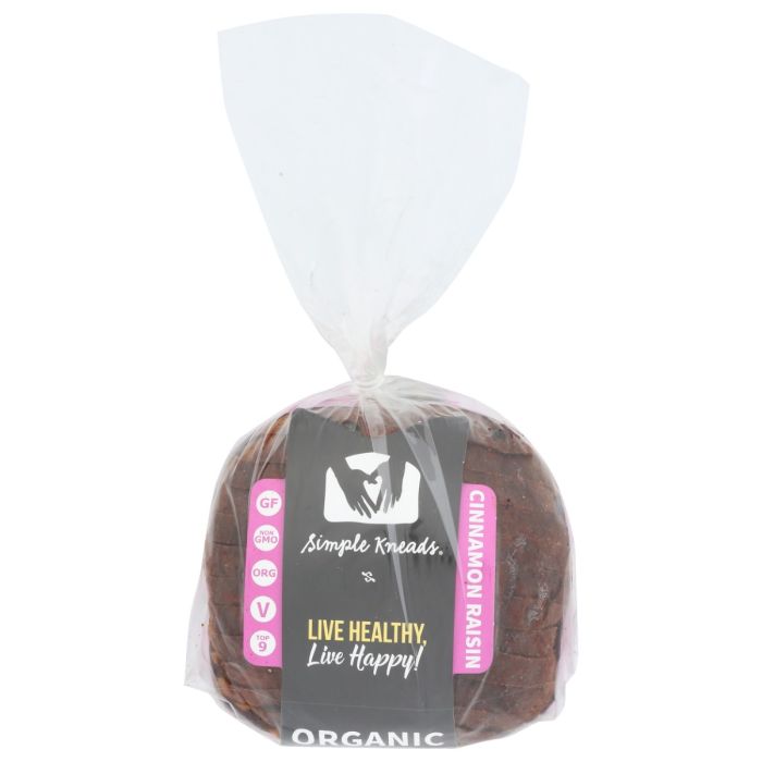 SIMPLE KNEADS: Cinnamon Raisin Sourdough Bread, 21 oz