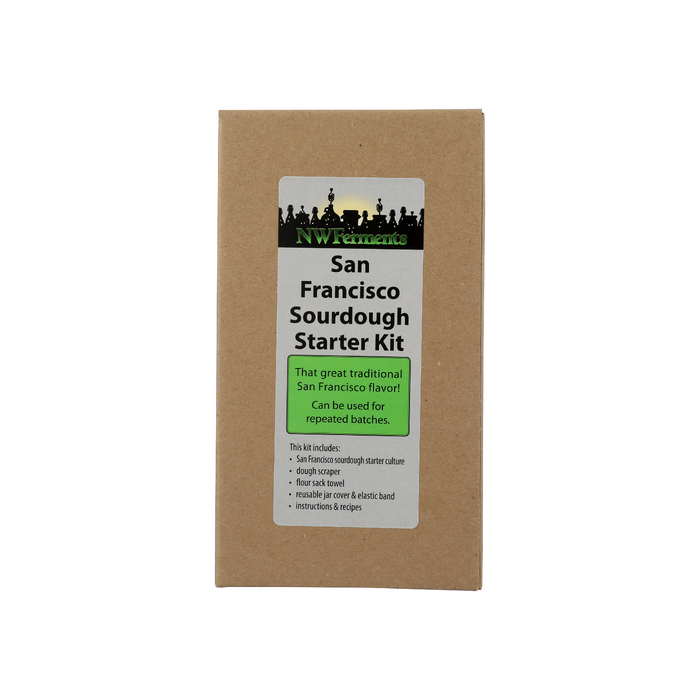 NW FERMENTS: San Francisco Sourdough Starter Kit, 1 bx