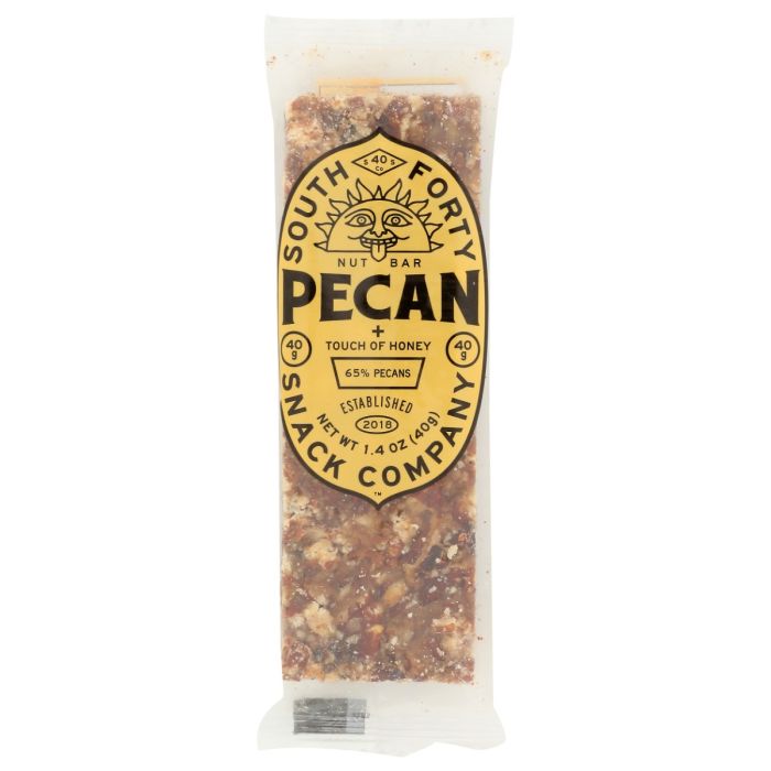 SOUTH FORTY SNACK COMPANY: Pecan Nut Bar, 1.4 oz