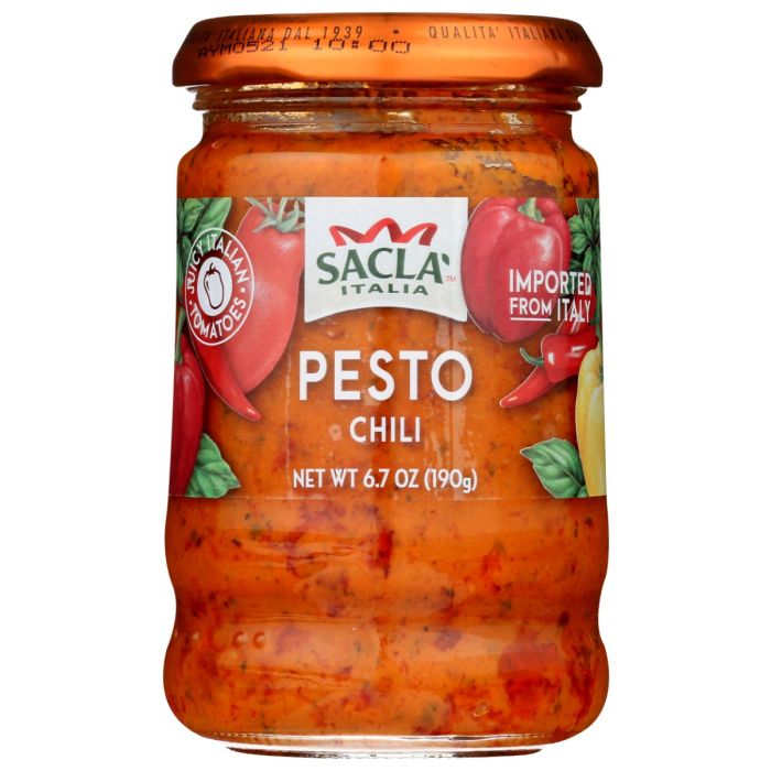 SACLA: Pesto Chili, 6.7 oz