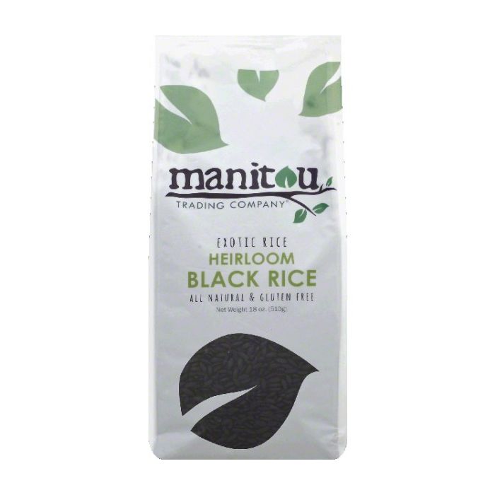 MANITOU: Rice Heirloom Black, 18 oz