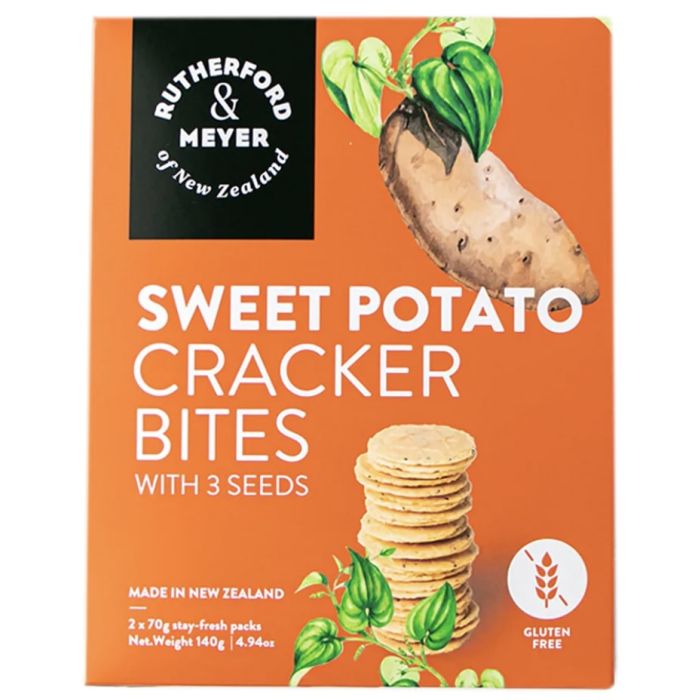 RUTHERFORD & MEYER: Cracker Bites Sweet Pota, 4.76 oz