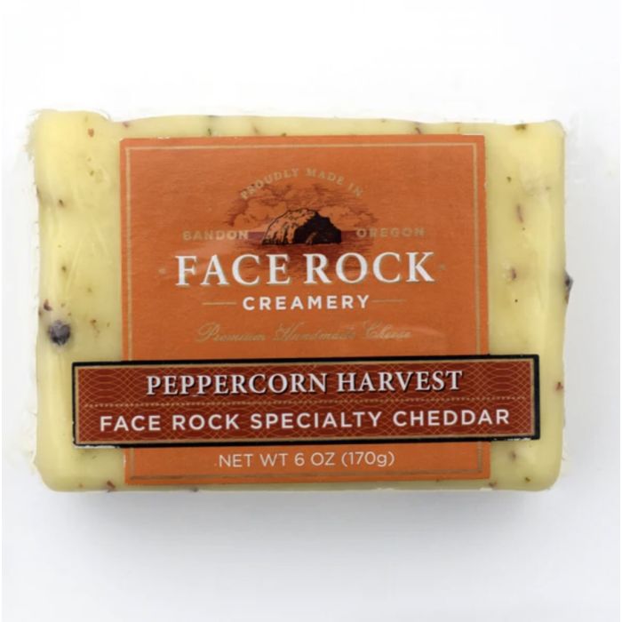 FACE ROCK: Cheddar Peppercorn Hrvst, 6 oz