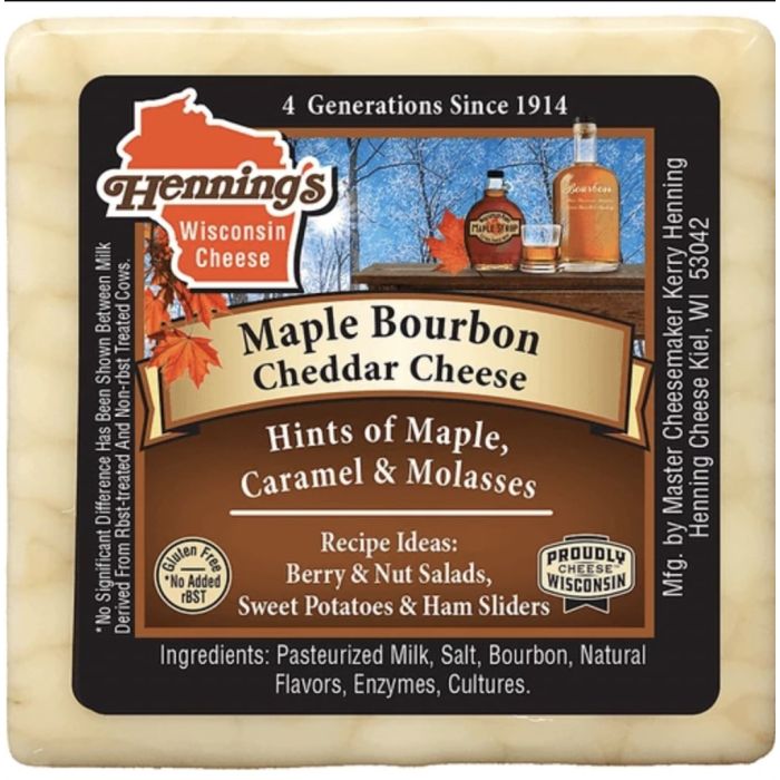 HENNINGS: Cheddar Maple Bourbon, 5.2 oz