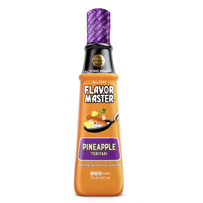 FLAVOR MASTER: Seasoning Pneap Teriyaki, 7 oz