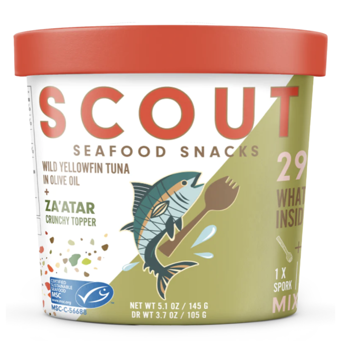SCOUT: Tuna Zaatar Snack Kit, 5.1 oz