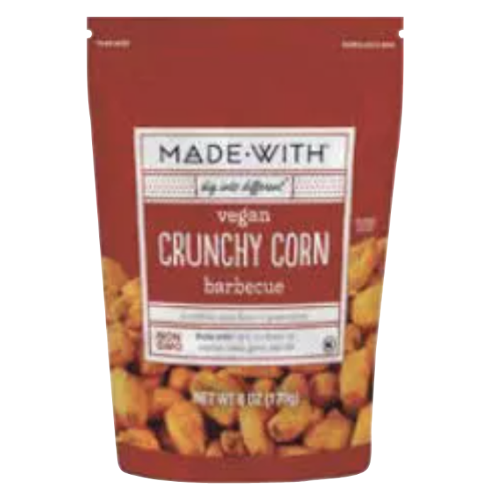 MADE WITH: Corn Crunchy Barbecue, 6 oz