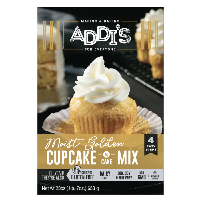 ADDIS FOR EVERYONE: Cake Cupcake Golden Mix, 23 OZ