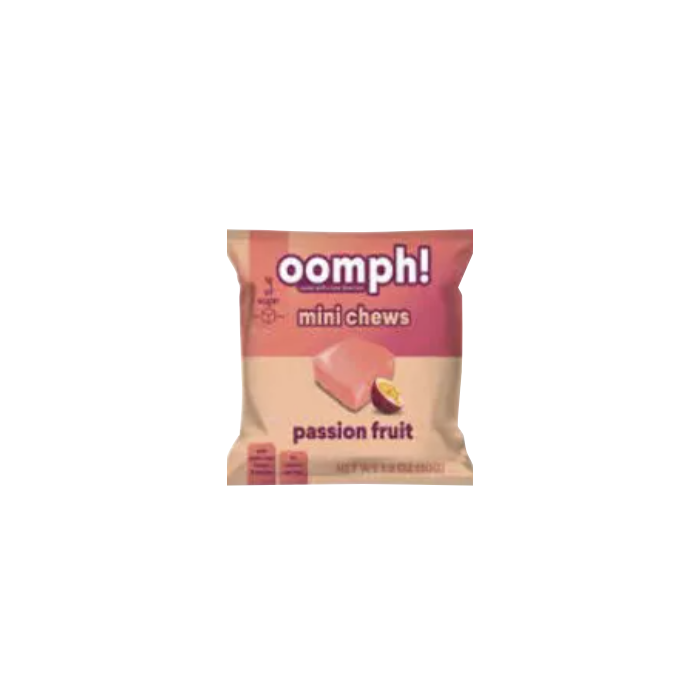 OOMPH!: Fruit Chews Mini Pssn Frt, 1.8 oz