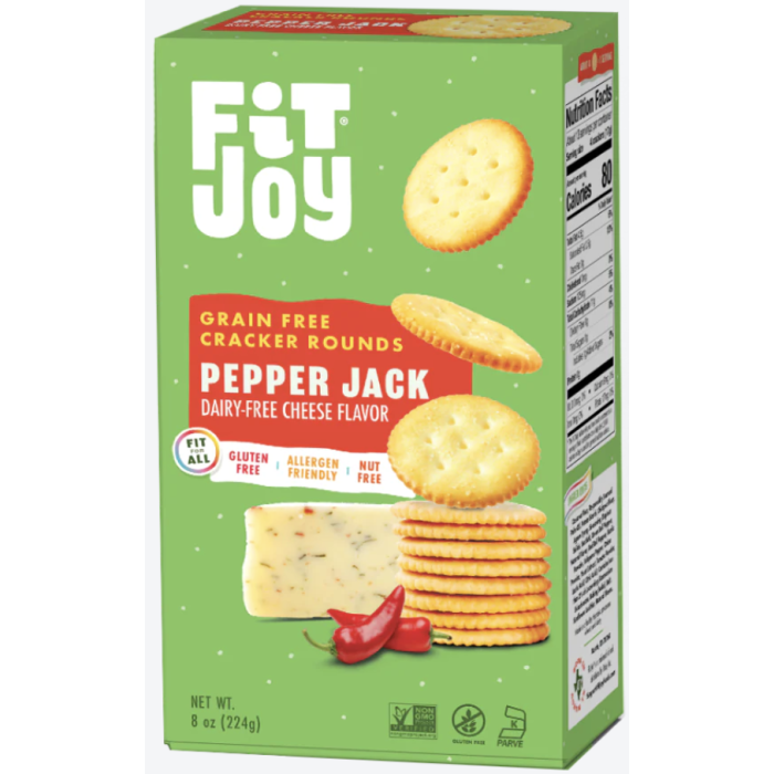 FITJOY: Cracker Pepper Jack, 8 oz