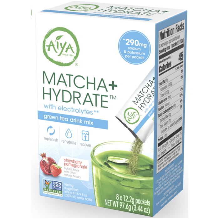 AIYA: Tea Matcha Plus Hydrate, 3.44 oz