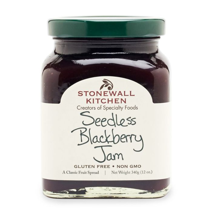 STONEWALL KITCHEN: Seedless Blackberry Jam, 12 oz