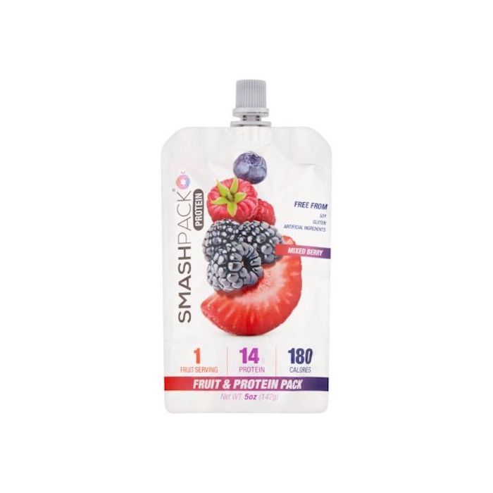 SMASH PACK: Fruit & Protein Pack Mixed Berry, 5 oz