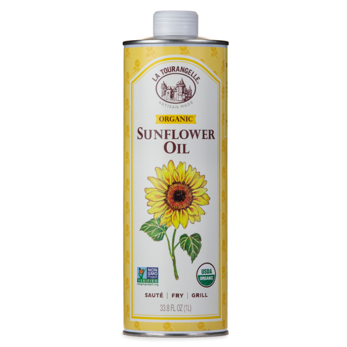 LA TOURANGELLE: Oil Sunflower, 1 lt