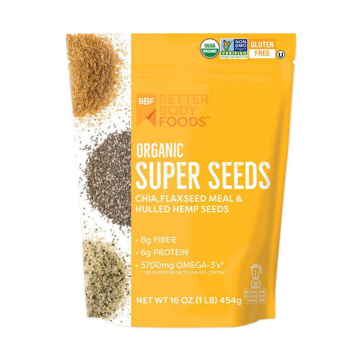 BETTERBODY: Seed Blend Super Org, 16 oz