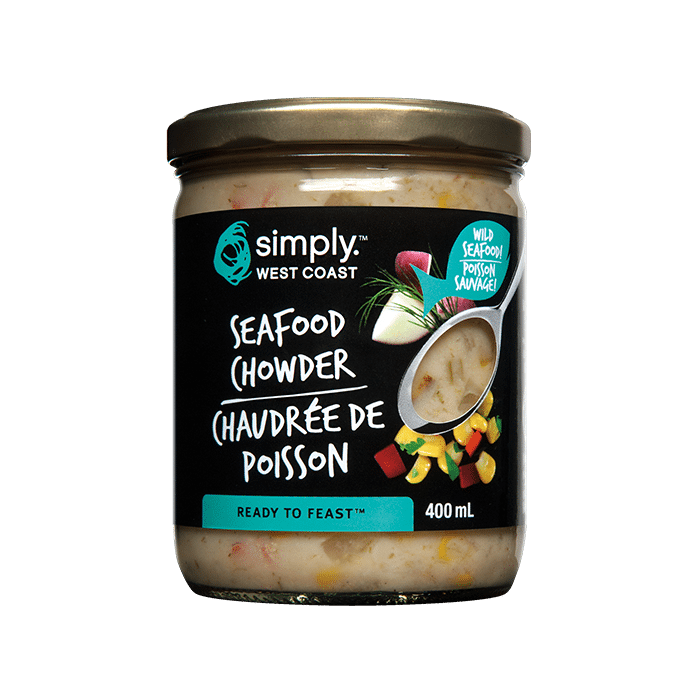 SIMPLY WEST COAST SEAFOOD: Seafood Chowder, 400 ml