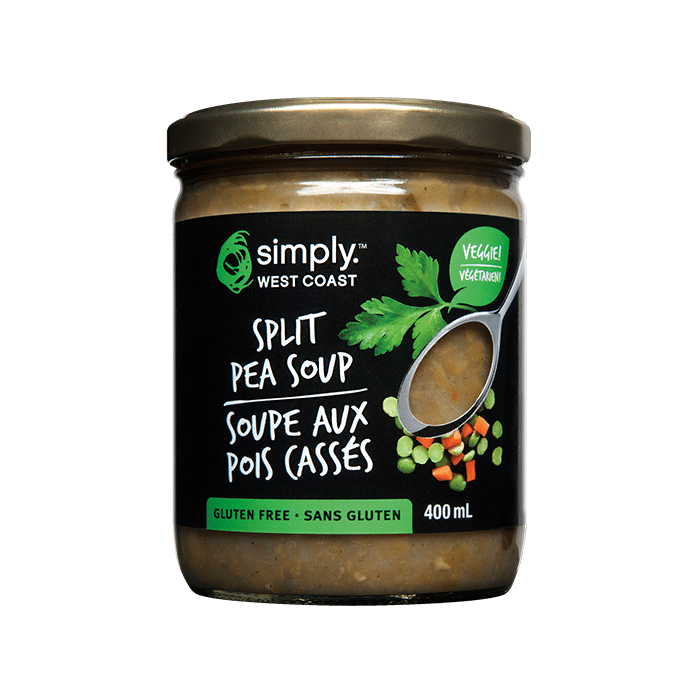 SIMPLY WEST COAST SEAFOOD: Split Pea Soup, 400 ml