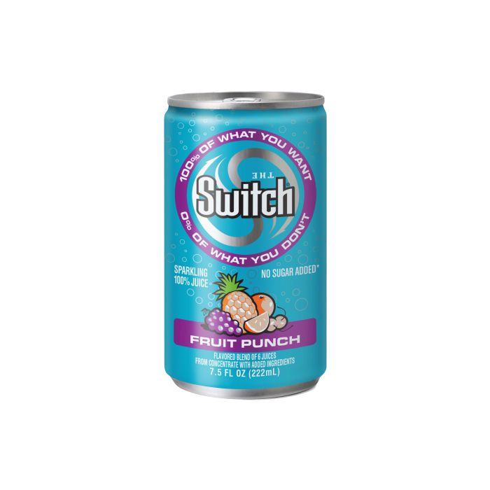THE SWITCH: Sparkling Juice, Fruit Punch, 7.5 fo