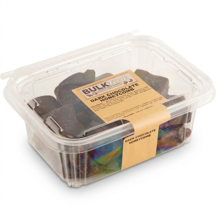 TORN & GLASSER: Dark Chocolate Honeycomb Sponge Candy, 10 oz