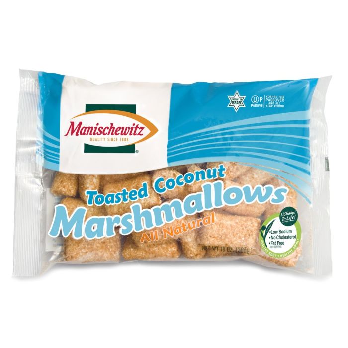 MANISCHEWITZ: Toasted Coconut Marshmallows, 10 oz