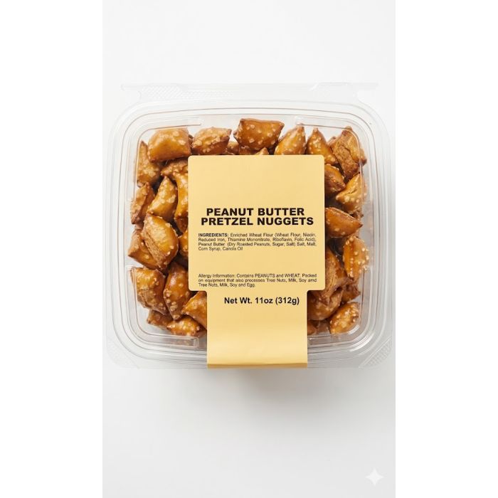 TORN & GLASSER: Peanut Butter Pretzel Nuggets, 11 oz
