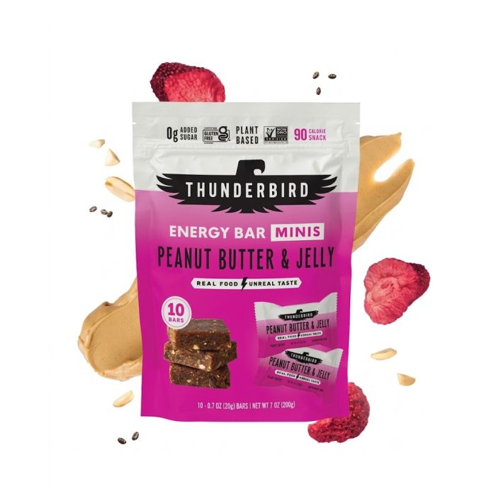 THUNDERBIRD: Peanut Butter and Jelly Bar Minis 10 Count, 7 oz