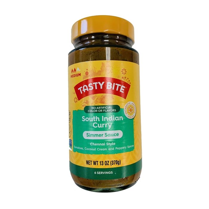 TASTY BITE: South Indian Curry Simmer Sauce, 13 oz