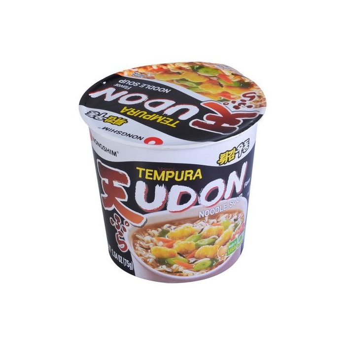NONG SHIM: Tempura Udon Cup, 2.64 oz