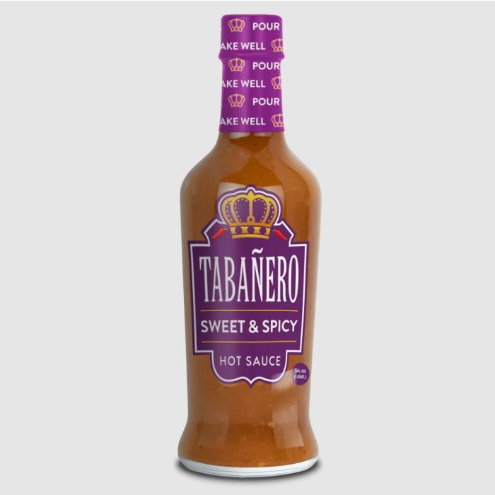 TABANERO: Sweet and Spicy Hot Sauce, 5 fo