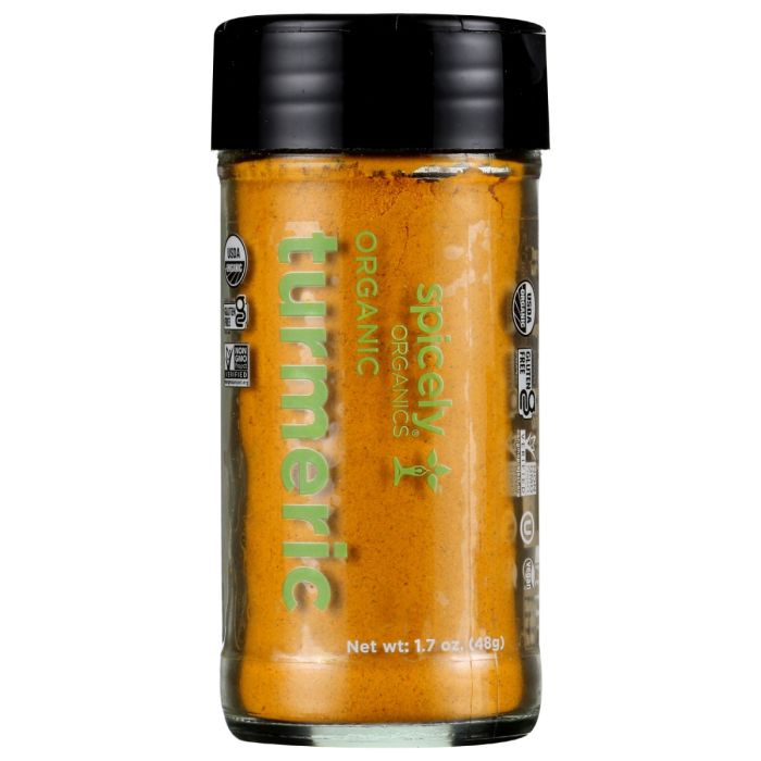 SPICELY ORGANICS: Organic Turmeric Jar, 1.7 oz