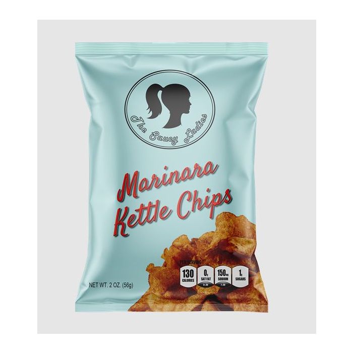 THE SAUCY LADIES: Marinara Kettle Chips, 2 oz