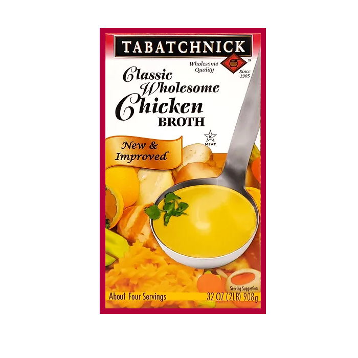 TABATCHNICK: Classic Chicken Broth, 32 oz