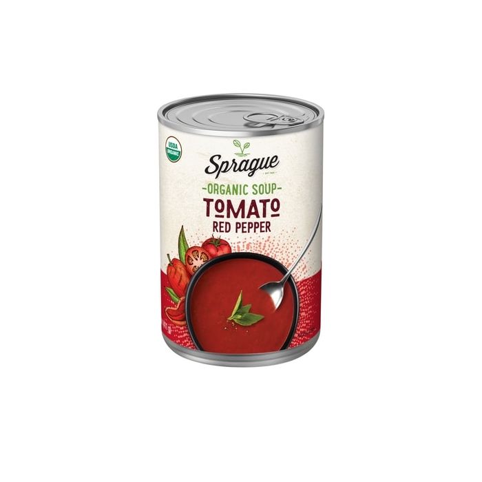 SPRAGUE: Organic Tomato Red Pepper Soup, 14.5 oz